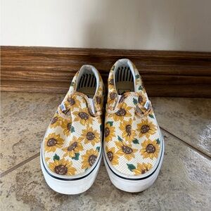Vans Sunflower Slip-On Sneakers